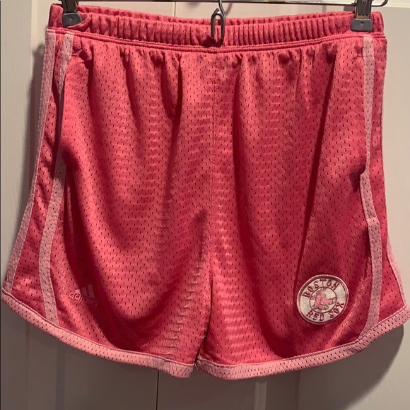Pink Adidas Red Sox Shorts - Picture 1 of 2